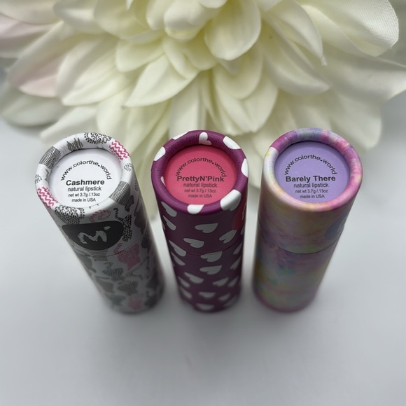 ColorTheWorld Fairytale Lipsticks Bundle 3-Piece Set - Picture 3 of 3